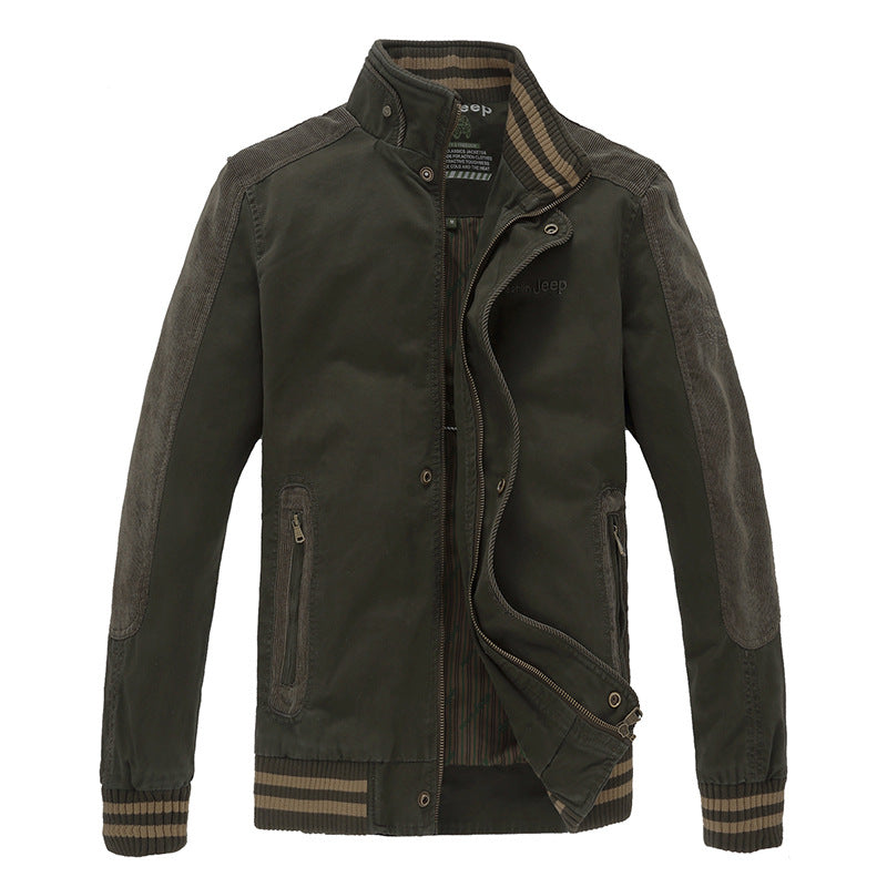 Herren modische Outdoor-Jacke mit sportlichem Design und funktionalen Taschen Echoarchiv