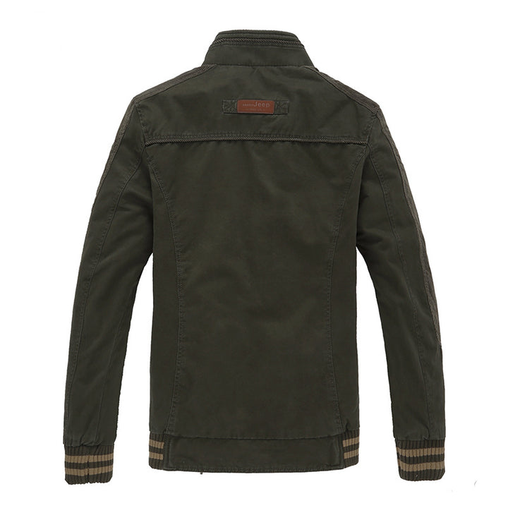 Herren modische Outdoor-Jacke mit sportlichem Design und funktionalen Taschen Echoarchiv