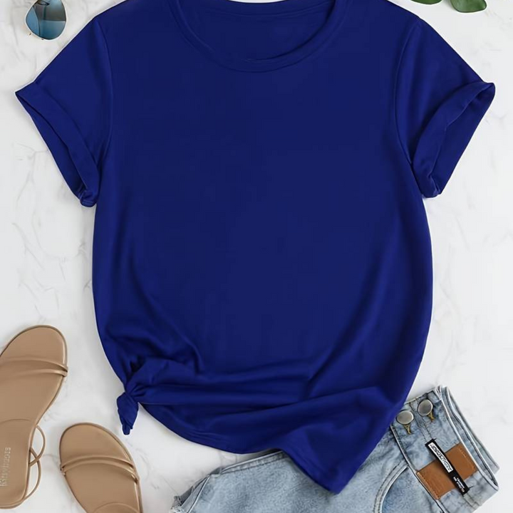Echoarchiv | Damen Bequem T-Shirt Rundhals