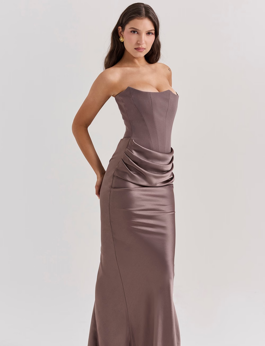 Echoarchiv | Maxi Korsett Kleid