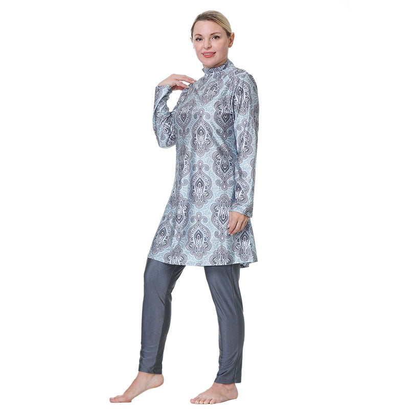Echoarchiv | 3Xl 8Xl Gedruckte Halal Arabische Frauen Badebekleidung BadEchoarchivnzug Burkinis