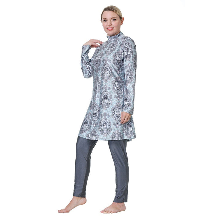 Echoarchiv | 3Xl 8Xl Gedruckte Halal Arabische Frauen Badebekleidung BadEchoarchivnzug Burkinis