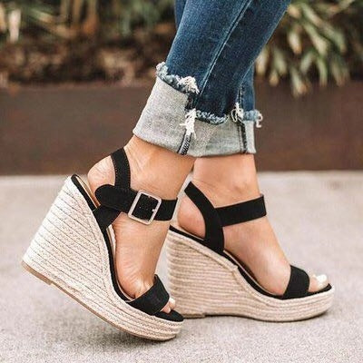 Orthopädische Keilabsatz-Sandalen | Komfort trifft auf Eleganz – Sorelia