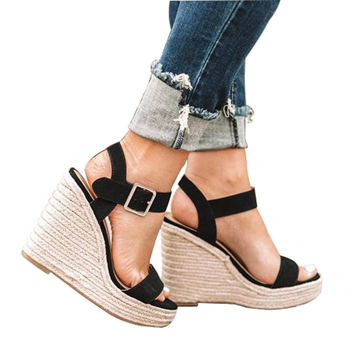 Orthopädische Keilabsatz-Sandalen | Komfort trifft auf Eleganz – Sorelia