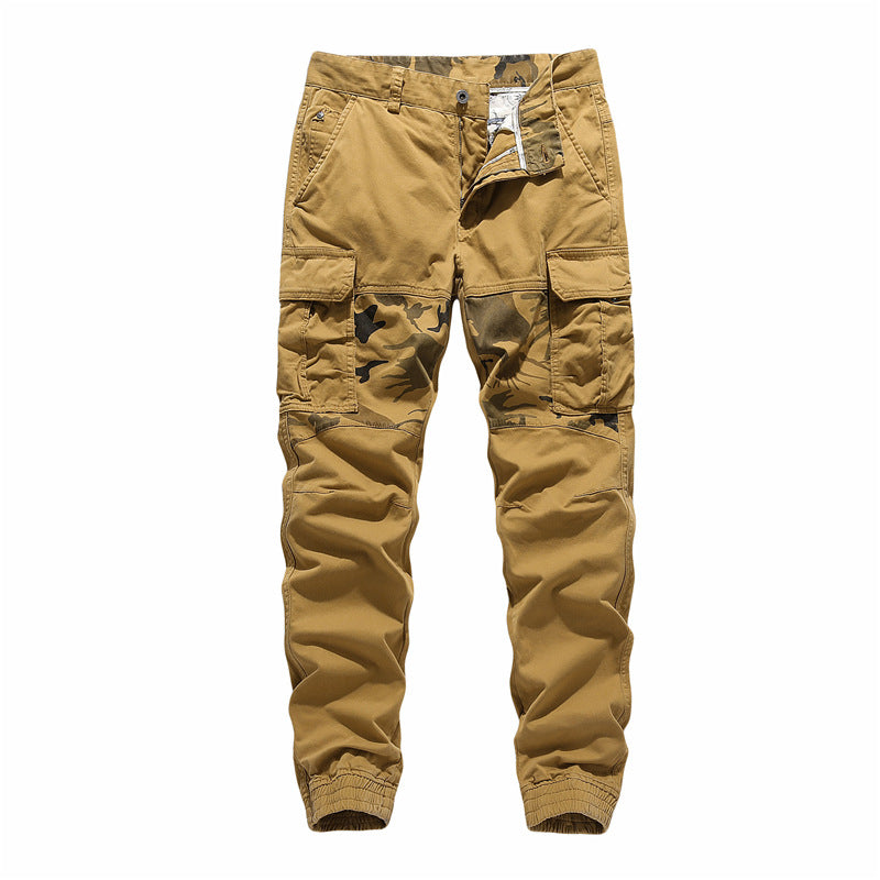 Herren Cargo-Jogginghose mit Utility-Taschen, verstärkten Knieeinsätzen & elastischem Saum Echoarchiv