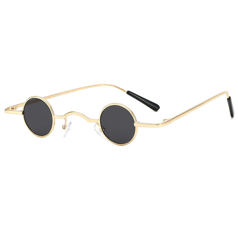 Echoarchiv | Retro Sonnenbrille mit Kleinem Runden Rahmen für Herren
