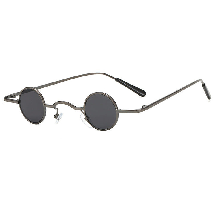 Echoarchiv | Retro Sonnenbrille mit Kleinem Runden Rahmen für Herren