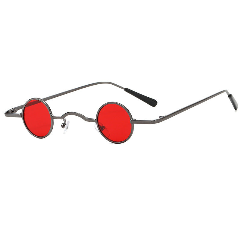 Echoarchiv | Retro Sonnenbrille mit Kleinem Runden Rahmen für Herren