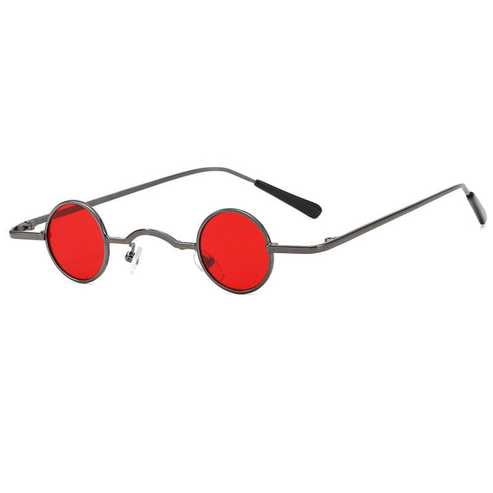 Echoarchiv | Retro Sonnenbrille mit Kleinem Runden Rahmen für Herren