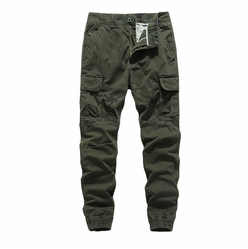 Herren Cargo-Jogginghose mit Utility-Taschen, verstärkten Knieeinsätzen & elastischem Saum Echoarchiv