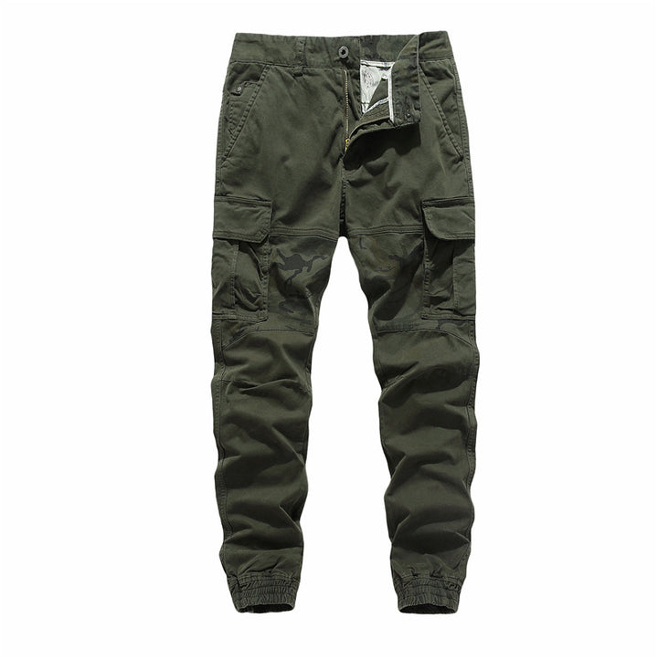 Herren Cargo-Jogginghose mit Utility-Taschen, verstärkten Knieeinsätzen & elastischem Saum Echoarchiv