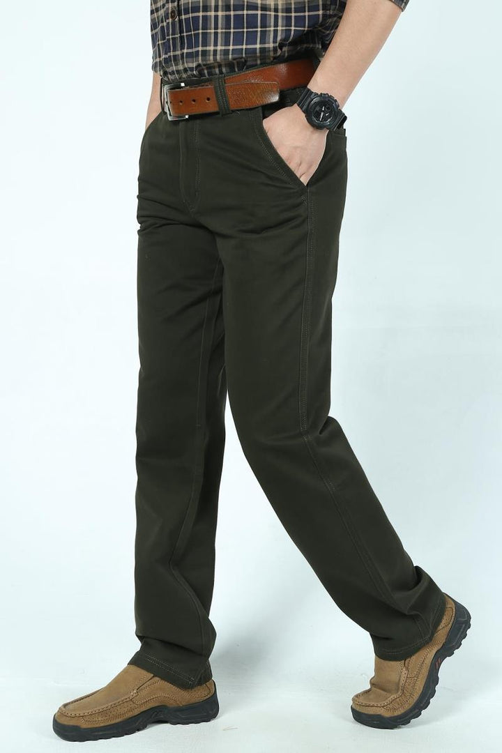 Herren Freizeithose mit geradem Schnitt und robusten Taschen Echoarchiv