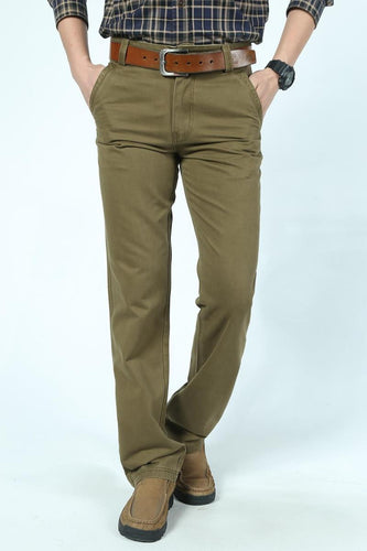 Herren Freizeithose mit geradem Schnitt und robusten Taschen Echoarchiv