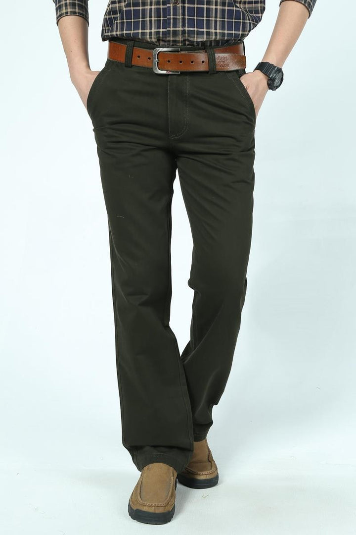 Herren Freizeithose mit geradem Schnitt und robusten Taschen Echoarchiv