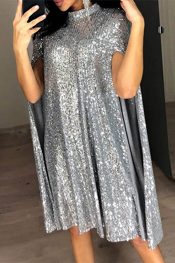 Echoarchiv | Elegantes Patchwork-Kleid
