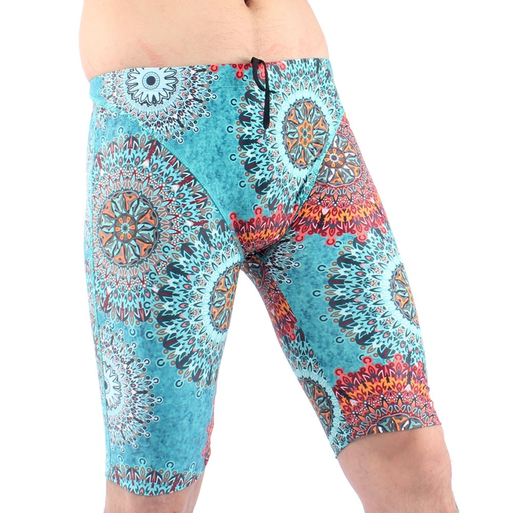 Herren Badeshorts mit kreativem Motiv Echo Archiv