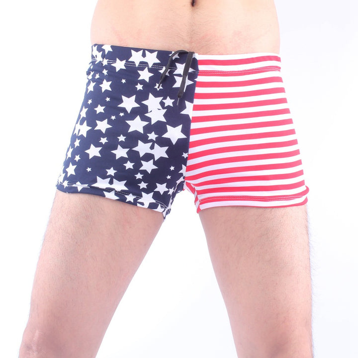 Herren Badeshorts mit asymmetrischem Design Echo Archiv
