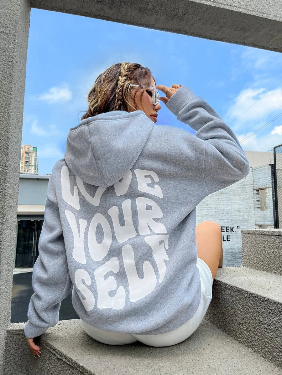 Echoarchiv - StreetwEchoarchivr Winter Statement Hoodie für Frauen