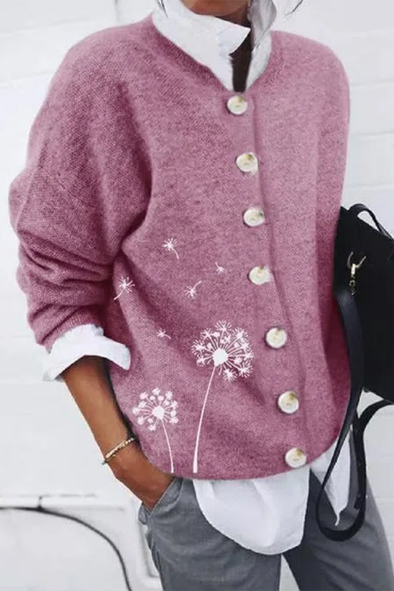 Schicke und lässige Winter-Strickjacke – Veloura