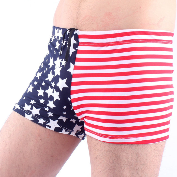 Herren Badeshorts mit asymmetrischem Design Echo Archiv