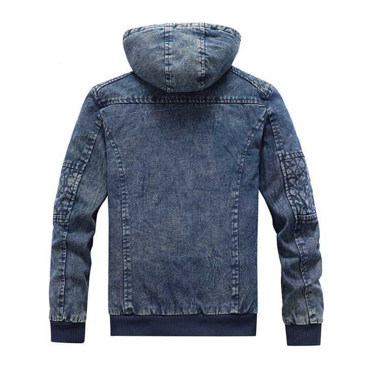 Herren Kapuzenjeansjacke Echoarchiv