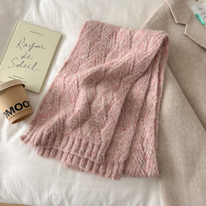 Strickschal aus Alpakawollmischung
