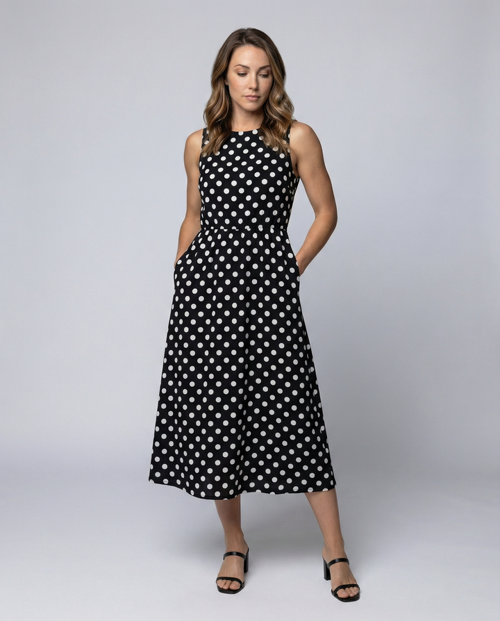 Echoarchiv | Elegantes Sommerkleid mit Pünktchen