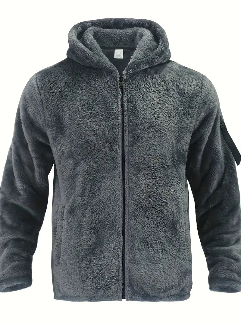 Echoarchiv Teddyjacke mit Reißverschluss für Männer
