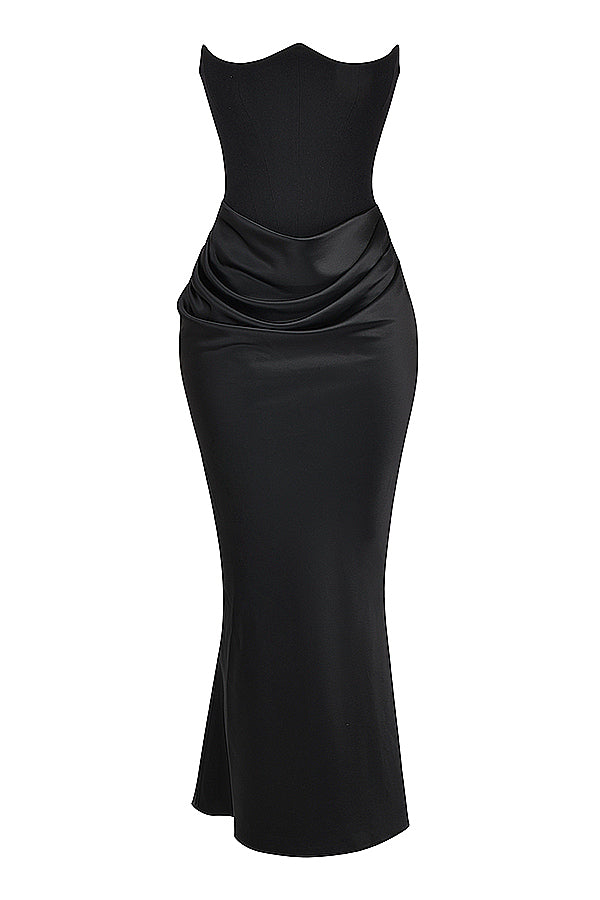 Echoarchiv | Elegante Strapless Korsettkleid