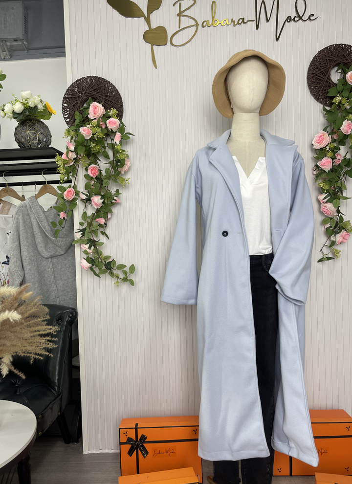 Echoarchiv | Longline-Trenchcoat für Frauen