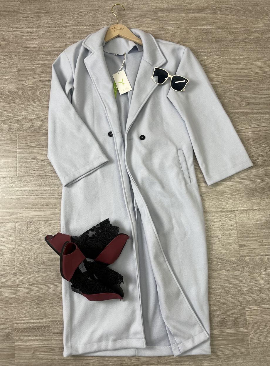 Echoarchiv | Longline-Trenchcoat für Frauen