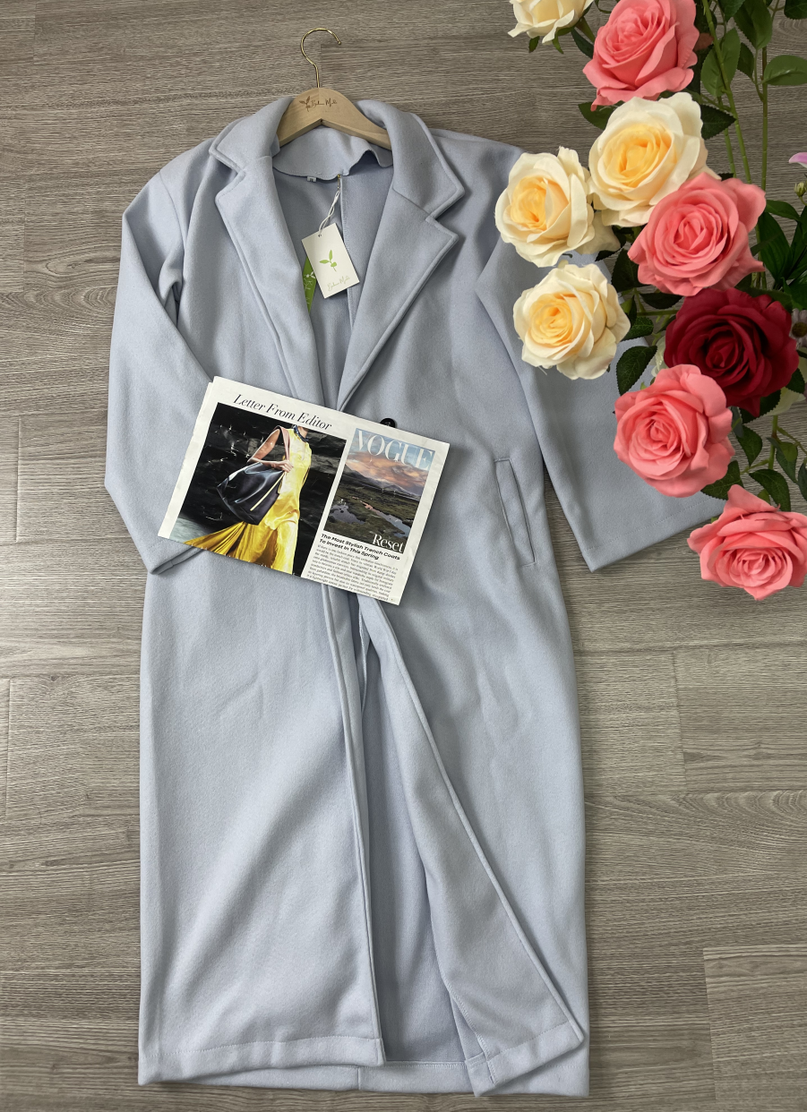 Echoarchiv | Longline-Trenchcoat für Frauen