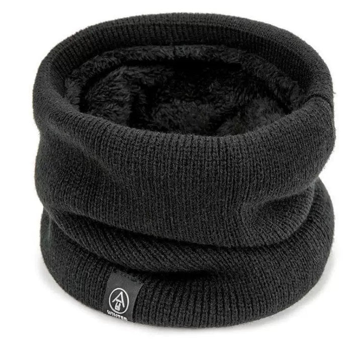 Gefütterter Strickschal, wärmend, für den Winter