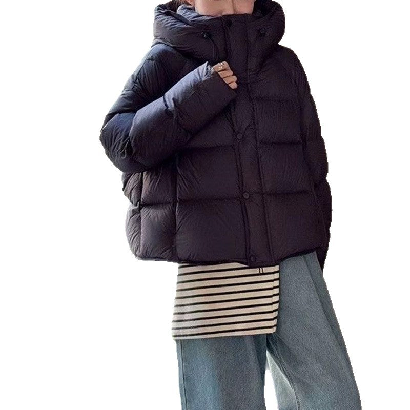 Leichte kurze Damen-Daunenjacke