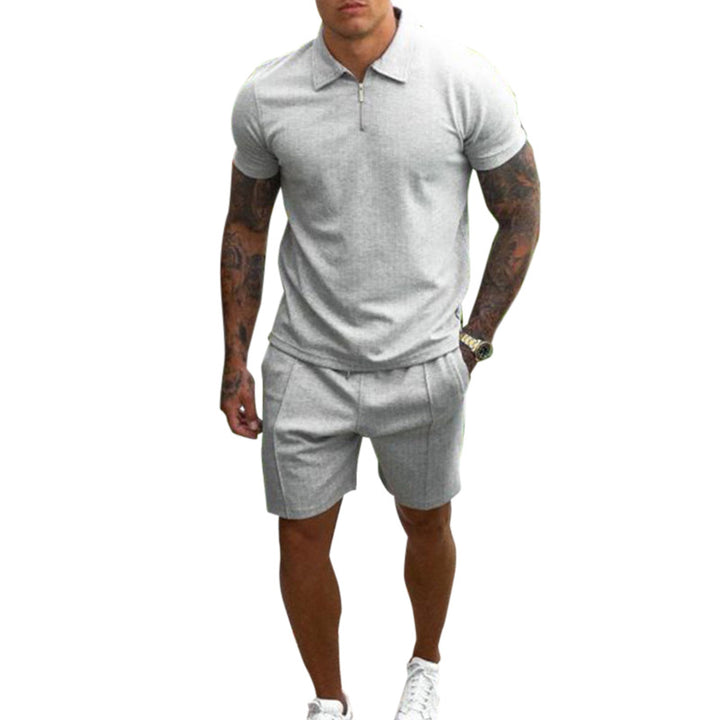 Herren Poloshirt und Shorts Set Echoarchiv
