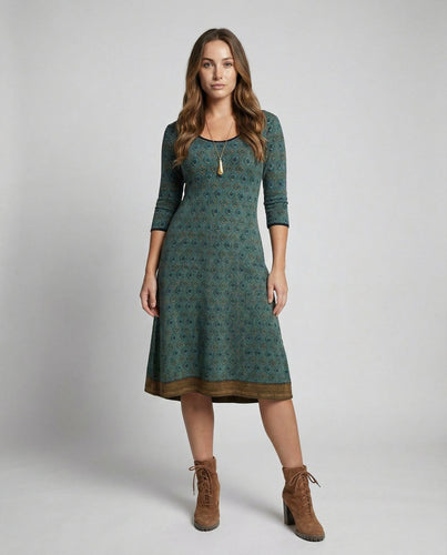 Boho Elegantes Midikleid Damen | Echoarchiv