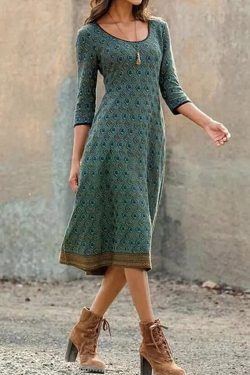 Echoarchiv | Boho Chic Midi Kleid