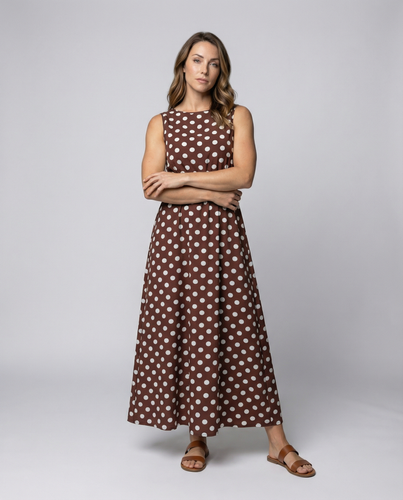 Echoarchiv | Elegantes Sommerkleid mit Pünktchen