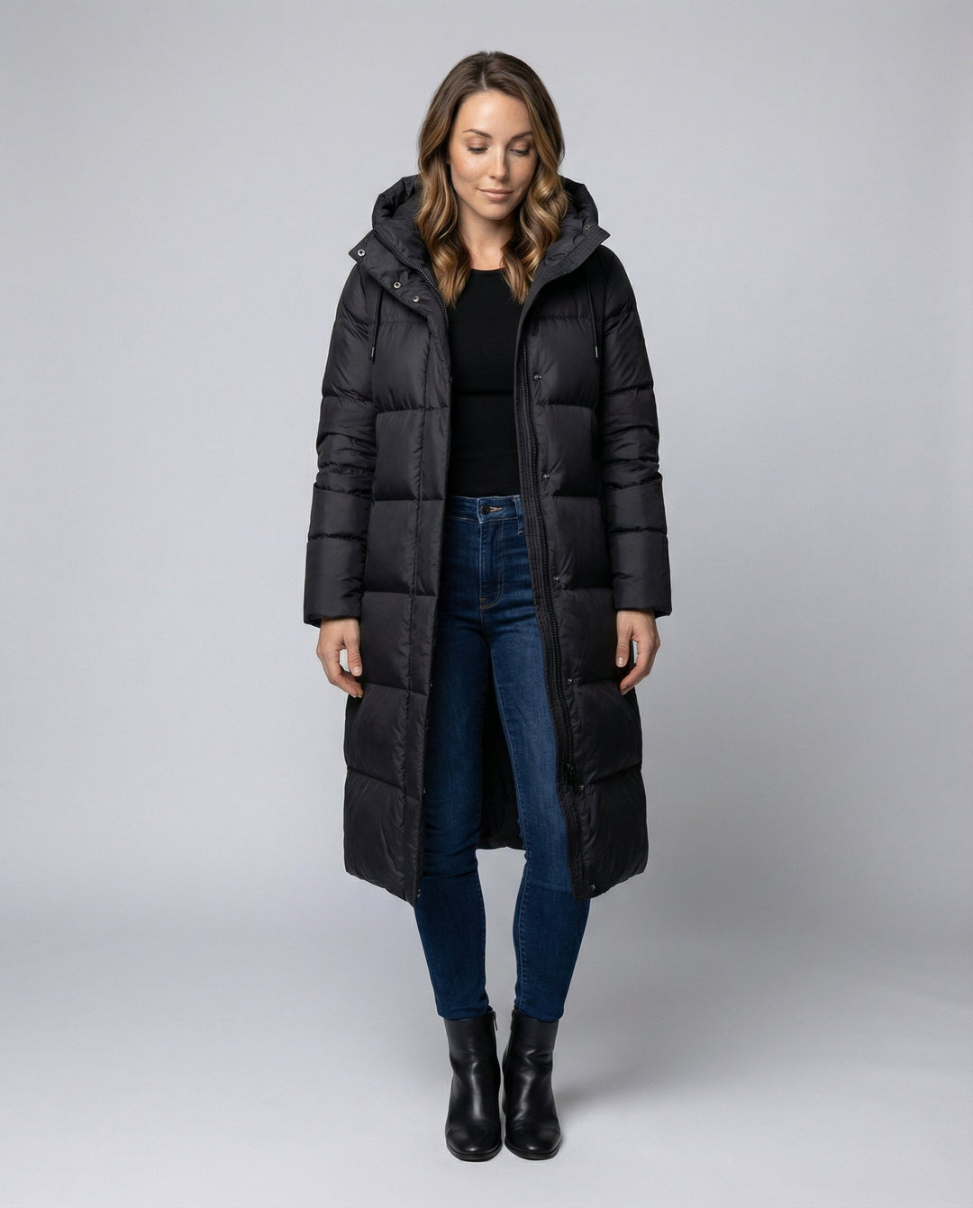 Echoarchiv | Warme, wasserdichte Daunen-Winterjacke für Damen