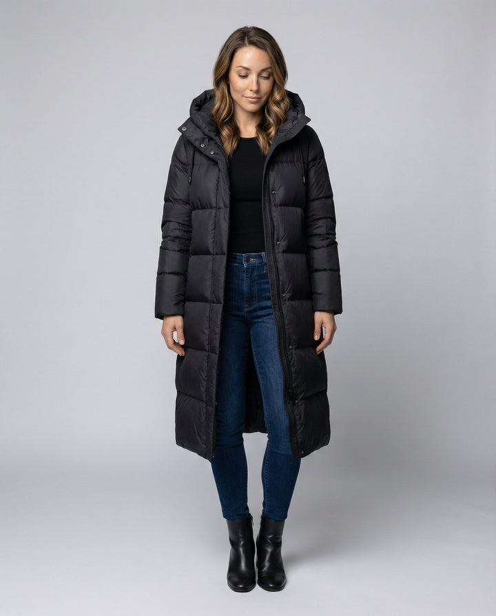 Echoarchiv | Warme, wasserdichte Daunen-Winterjacke für Damen