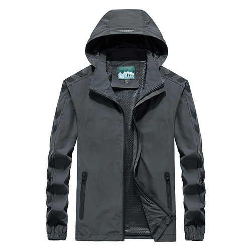 Herren Performance Softshelljacke mit Kapuze, versiegelten Reißverschlüssen und reflektierenden Ärmereinsätzen Echo Archiv