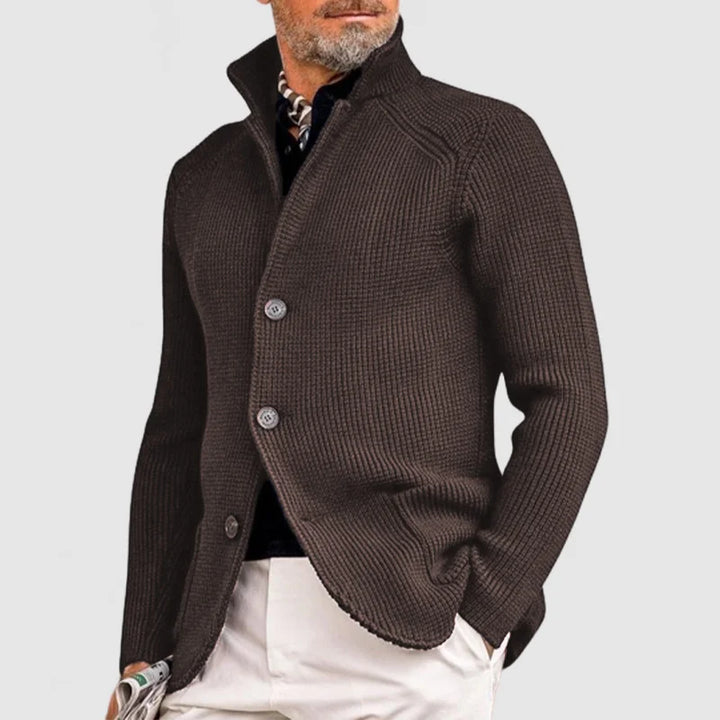 Echoarchiv | Stilvolle Herrenjacke Mit Stehkragen