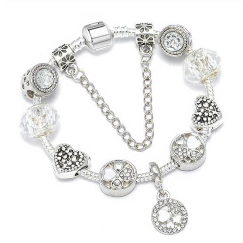Echoarchiv | Pfirsichblüten Charme Armband
