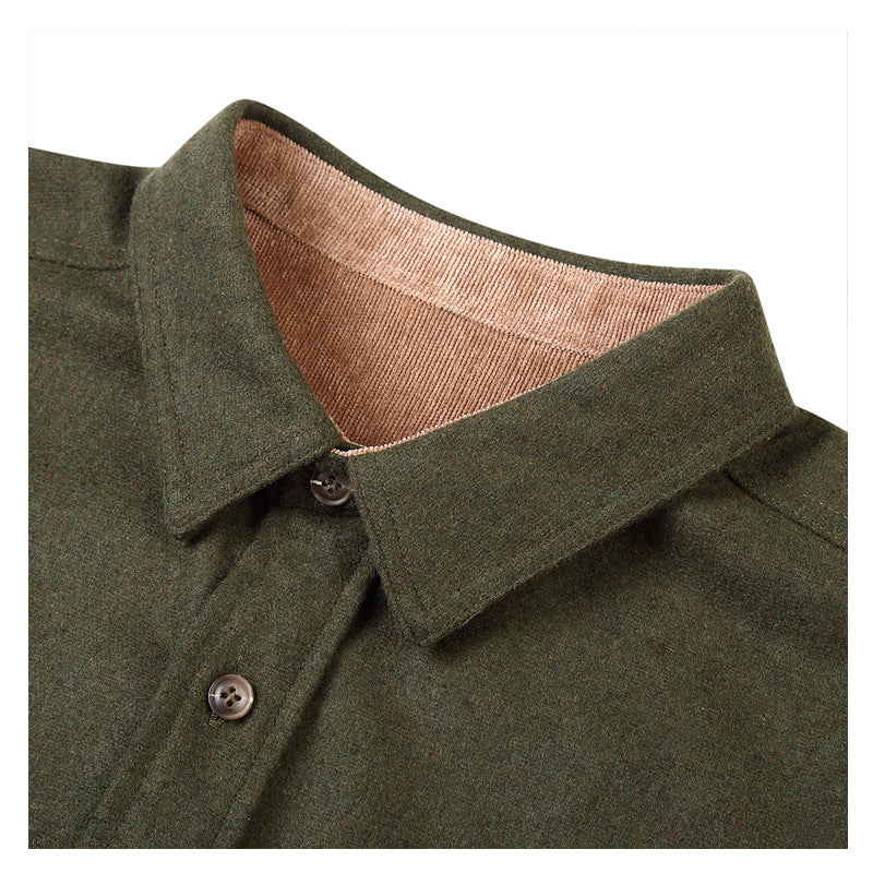 Herren Flanell Hemd mit Brusttasche Echoarchiv