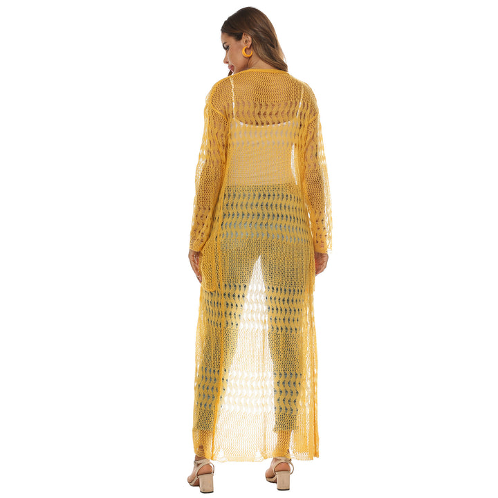 Damen luftiger Strickmantel mit durchbrochenem Design Echo Archiv