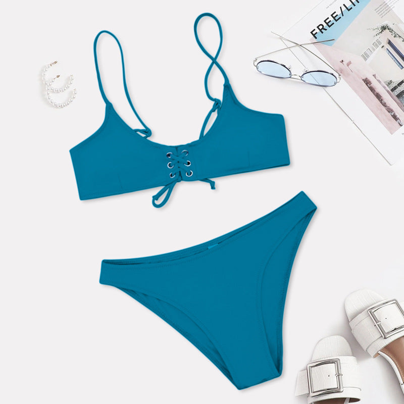 Damen Bikini mit raffiniertem Schnür-Design Echo Archiv
