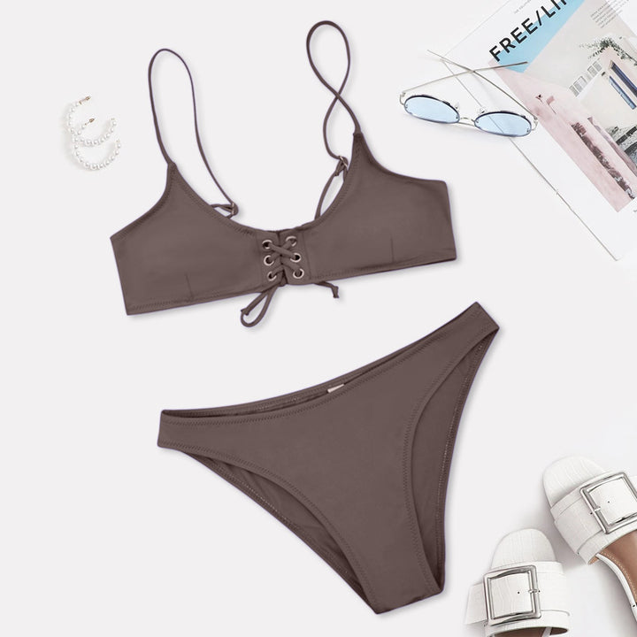 Damen Bikini mit raffiniertem Schnür-Design Echo Archiv