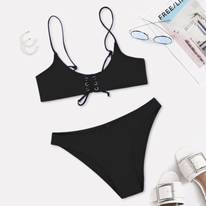 Damen Bikini mit raffiniertem Schnür-Design Echo Archiv