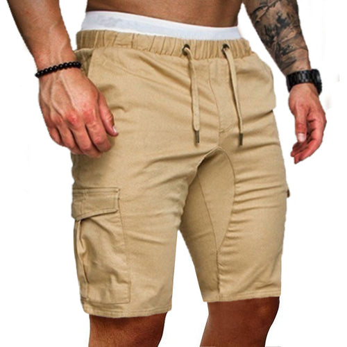 Herren Cargo-Shorts mit verstellbarem Bund und tiefen Taschen Echoarchiv
