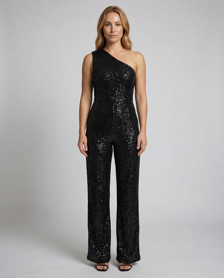 Echoarchivrner Pailletten Jumpsuit Damen | Echoarchiv